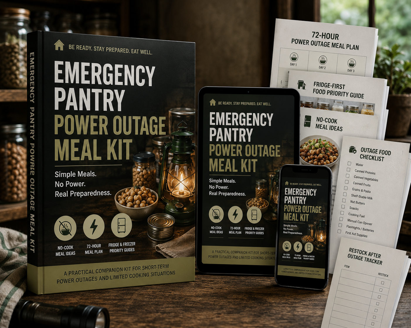 Emergency Pantry Power Outage Meal Kit