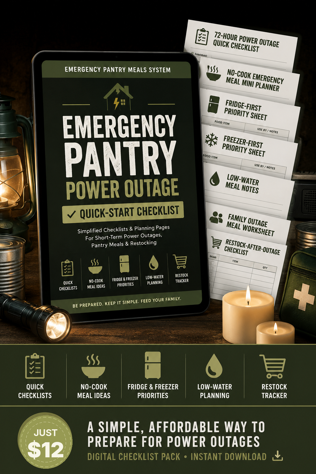 Power Outage Quick-Start Checklist